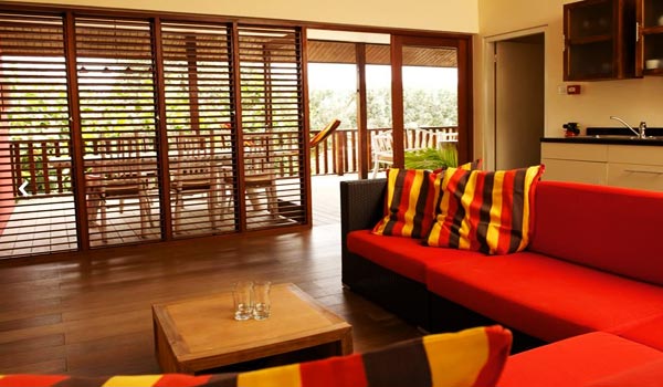 Aangepaste bungalow Curacao 6p.